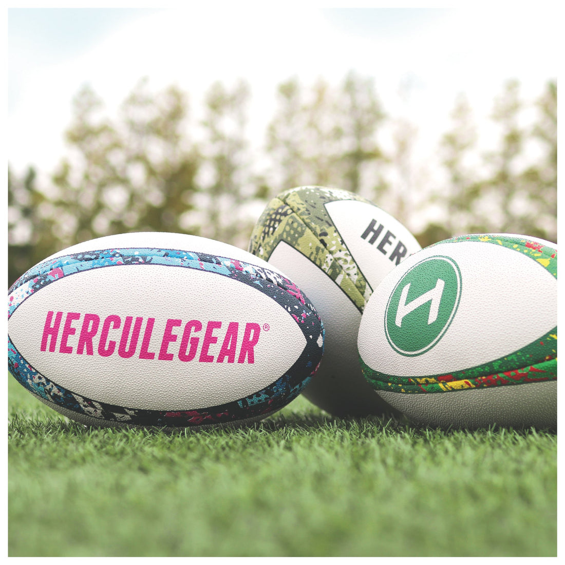 HERオリジナルデザイン ラグビーボール 4号・5号／RUGBY BALL size 4,5
