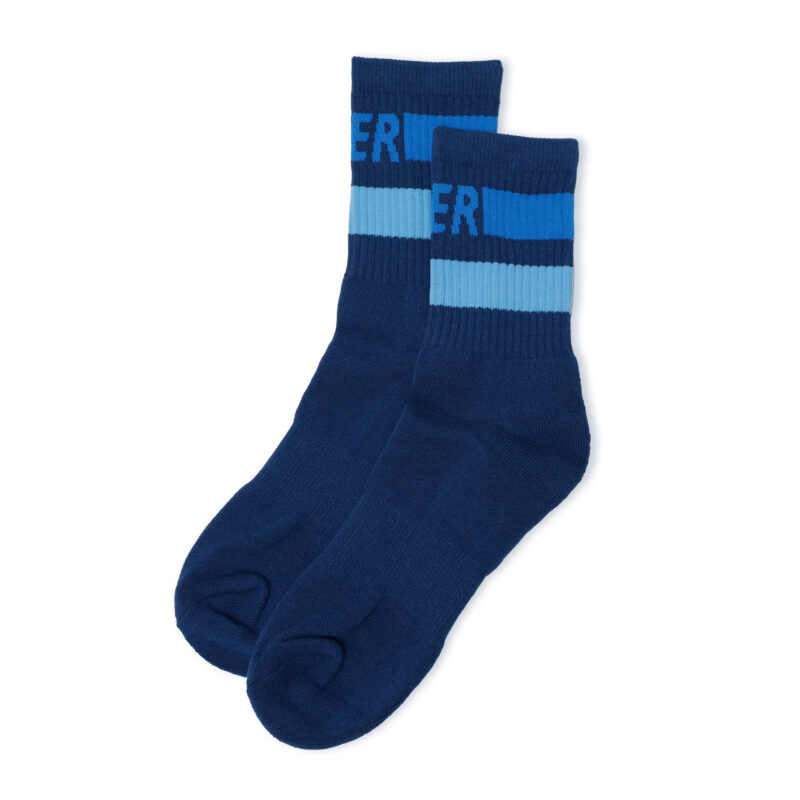 COTTON CREW SOCKS BORDER / コットンクルーソックス ボーダー - 画像 (2)