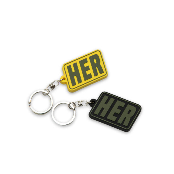 HER Rubber Keyring / HERラバーキーリング